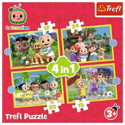 Zdjęcie produktu dla Trefl Cocomelon, 12 szt., Kreskówki, 4 lat(a)