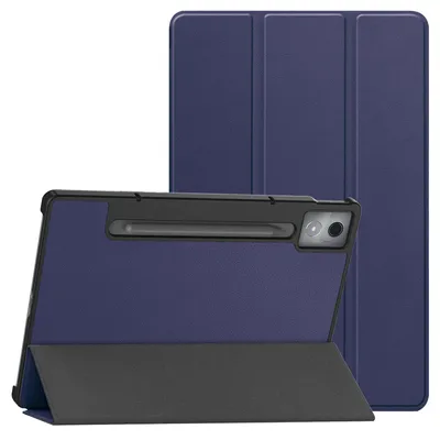 Produktbild von imoshion Trifold Klapphülle Lenovo Idea Tab Pro - Dunkelblau