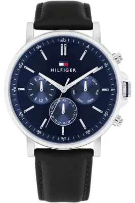 Produktbild von Tommy Hilfiger Tyson Multifunktionsuhr Blau Schwarz 1710603