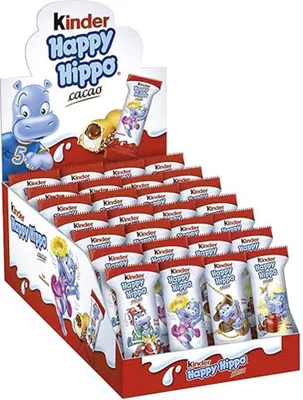 Produktbild von Kinder Happy Hippo Kakao 28 x 20,7g Vorratspack