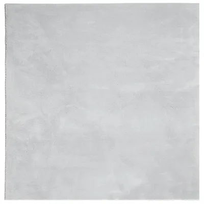 Produktbild von vidaXL Teppich HUARTE Kurzflor Weich und Waschbar Grau 240x240 cm