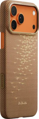 Immagine prodotto di Custodia Pitaka Ultra-Slim, Golden Glint - iPhone 17 Pro Max