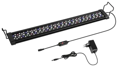 Productafbeelding van Eikuavons Waterdichte, gekleurde LED-aquariumlamp met beugel en timer, decoratieve verlichting, 24W