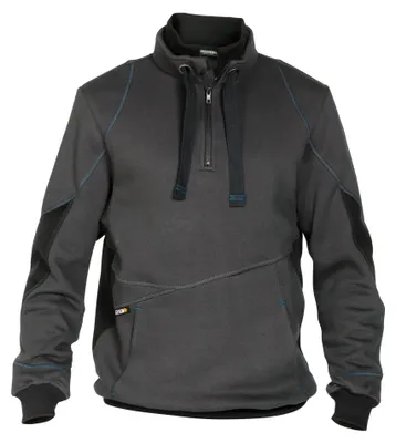 Imagen del producto de Sudadera DASSY STELLAR, modelo pullover, talla L, color gris antracita/