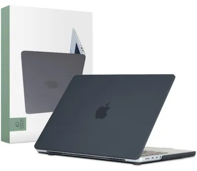 Produktbild von Tech-Protect Smartshell Macbook Pro 16 M1 / M2 / M3 2021-2023 Mattschwarz