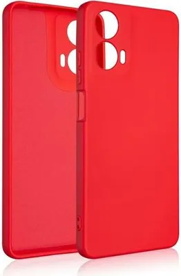 Image de Beline Etui Silicone Motorola Moto G24Czerwony/Rouge