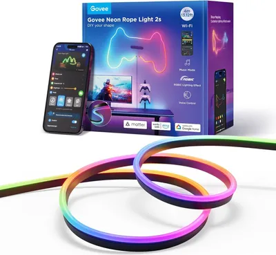 Produktbild von Govee RGBIC LED Neon Strip Light 4,0m black