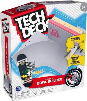 Zdjęcie produktu dla Tech Deck TED ACS XConnect Park Creator M01 GML, Zestaw deskorolek na palec, 6 lat(a)