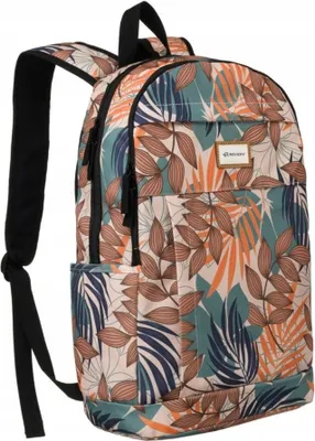 Obrázek produktu pro Rovicky dámský batoh z polyesteru s rostlinným vzorem multicolor 46 cm