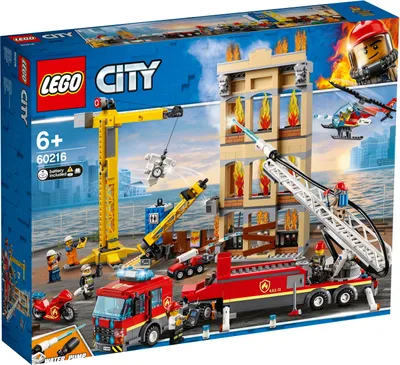 Zdjęcie produktu dla LEGO® City Straż pożarna w mieście, 60216