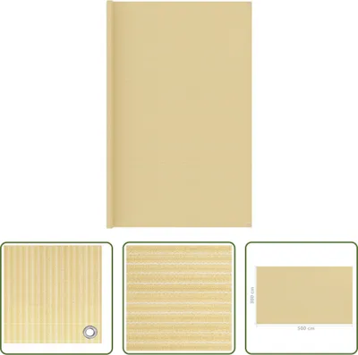 Immagine prodotto di The Living Store Tappeto tenda 300x500 cm Beige