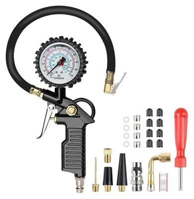 Produktbild von Behiruch Reifendruckprüfer, 220PSI Multifunktionaler Luftdruckprüfer