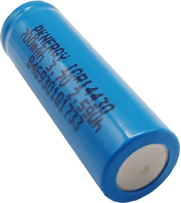 Produktbild von Li-Ion Akku Lithium Ionen Batterie ICR14430 3.7V 700mAh ohne Schutzschaltungsmodul und Stecker