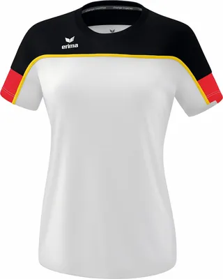 Produktbild von Erima Change By Erima T-Shirt Weiß/Schwarz/Rot - 38