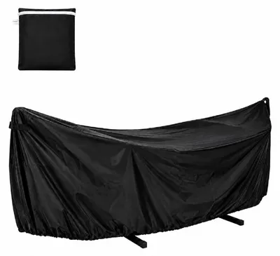 Image de Housse de hamac, 420D, imperméable, dimensions 381 x 150 x 79 cm, couleur noire