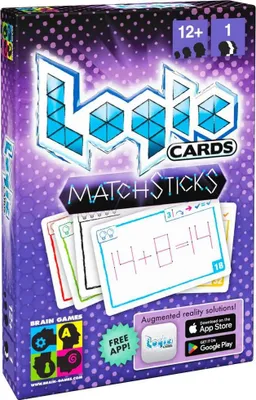 Obrázok produktu pre Logické karty Matchsticks BRAIN GAMES