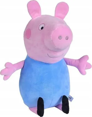 Produktbild von Plüsch-Stofftier George Pig, groß, 50cm