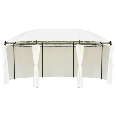 Immagine prodotto di Gazebo Bianco Crema 530x350x265 cm