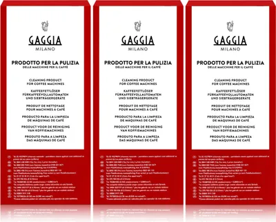 Produktbild von Gaggia Milano Kaffeefettlöser Tabletten 6 Tabs für Kaffeevollautomat (3er Pack)