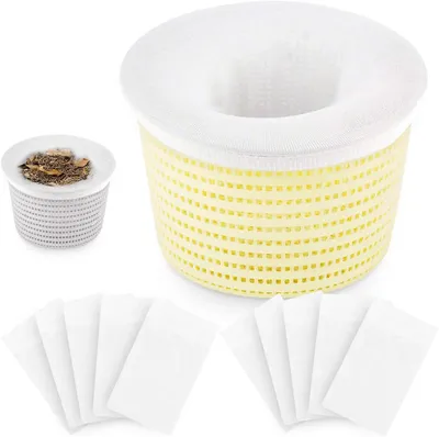 Produktbild von 10pcs Pool Skimmer Socken Skimmer Filter Pool Skimmer Netz Skimmer Korb Filter für Pool Entfernt Schlacken Blätter Pollen
