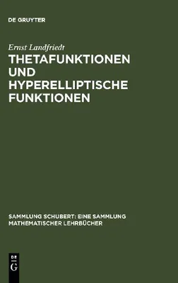 Produktbild von Thetafunktionen und hyperelliptische Funktionen