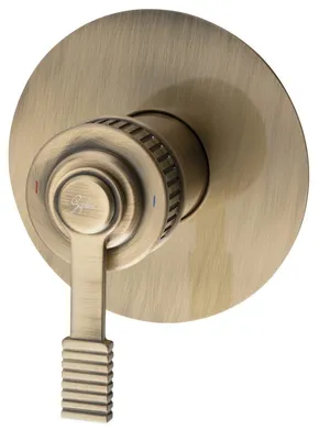 Produktbild von Sapho VERSI Unterputz Dusch-Armatur, 1 Weg, Bronze
