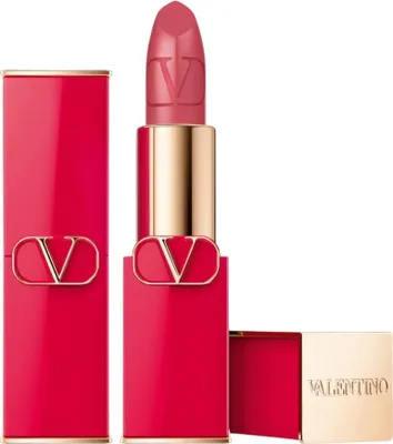 Image de Valentino, Rosso, Satin Finish, Cream Lipstick, 104R, Refillable, 3.5 g