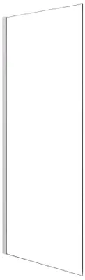 Produktbild von AICA walk in Dusche 85x200cm 8mm NANO ESG-Glas barrierefrei Duschwand Duschabtrennung Duschtrennwand