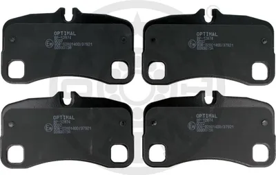 Produktbild von OPTIMAL Bremsbeläge Satz Hinten Bremsklötze für PORSCHE 911 (997) BP-12874