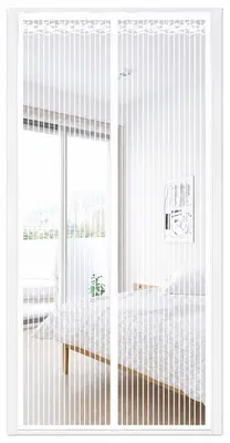 Obrázok produktu pre INF Magnetická sieťovina proti hmyzu na dvere, 90x210cm, biela