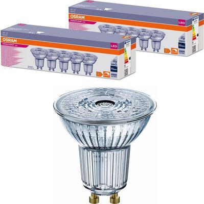 10 x Osram LED PAR16 Glas Reflektor 4,5W = 50W GU10 350 lumen 940 Neutralweiß 4000K 36° Ra>90 DIMMBAR18816