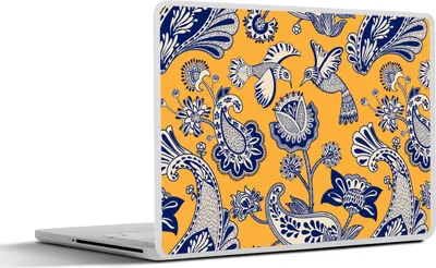 Produktbild von MuchoWow® Laptop Aufkleber Sticker Cover Dschungel - Design - Vogel - Kolibri 25x18 cm - Laptop-Deko