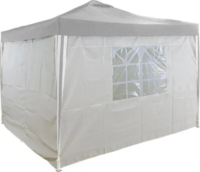 Zdjęcie produktu dla Ścianki boczne do pawilonu ogrodowego 3x3 m, beżowe, 4 szt