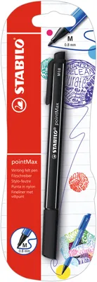Produktbild von Filzschreiber - STABILO pointMax - Einzelstift - schwarz