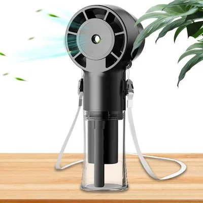Obrázok produktu pre Ručný nabíjateľný ventilátor 1200 mAh – prenosný vzduchový chladič
