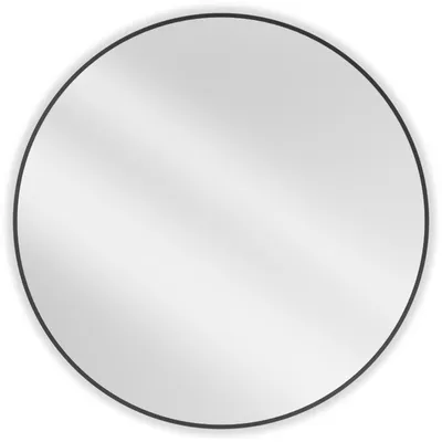 Zdjęcie produktu dla Mexen Loft lustro łazienkowe okragłe 100 cm, rama czarna - 9850-100-100-000-70