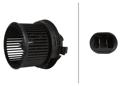 Immagine prodotto di Ventola dell'abitacolo 12 V 276 W a 2 poli HELLA per, tra gli altri, PEUGEOT 207/207