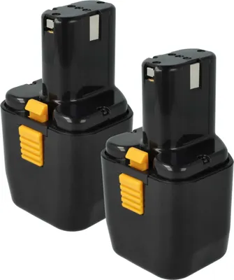 Produktbild von vhbw 2x Akku Ersatz für Hitachi EB12B, EB12G, EB1224, FEB12S12, EB12, EB12S, FEB12, EB12M für Werkzeug (2100 mAh, NiMH, 12 V)