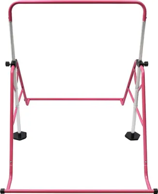 Produktbild von Kinder Turnreck - Kippreck - Höhe 115–155 cm - Klappbar - Stahl - Tragkraft 80 kg - Pink