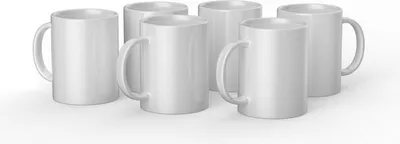 Immagine prodotto di Tazza Cricut vuota, 425 ml (15 oz), 6 tazze di inchiostro infusibile a sublimazione di inchiostro stampabile di inchiostro infusibile a tazza 2008944