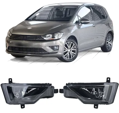 Image de Projecteurs antibrouillard avant gauche et droite pour VW Golf Sportsvan, modèles de 2014 à 2020