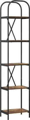Immagine prodotto di vidaXL Libreria in rovere affumicato 40 x 30 x 183 cm materiale a base di legno