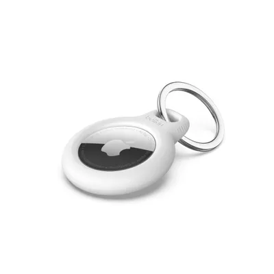 Produktbild von Belkin Schutzhülle für AirTag mit Ring, weiß