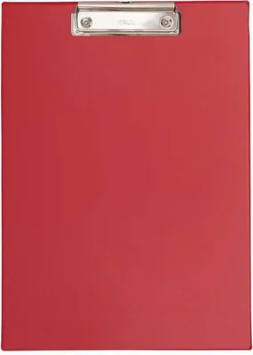 Produktbild von MAUL Klemmbrett MAULpoly A4 Hochformat PP-Folienüberzug rot