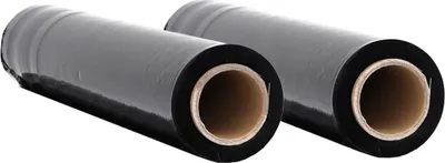 Obrázok produktu pre vidaXL Stretch fólia 2 ks čierna 30 μm 50 cm x 150 m