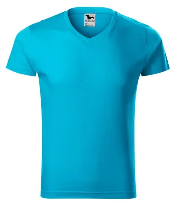 Immagine prodotto di Malfini - T-shirt da uomo, scollo a V, vestibilità slim PP11508 (3XL) (azzurro)