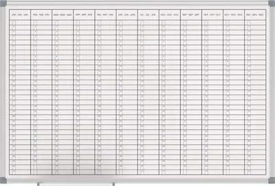 Productafbeelding van MAUL Jaarplanner, MAULstandard, 60 x 90 cm, grijs
