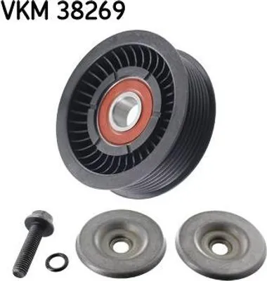 Obrázek produktu pro Vratná/vodicí kladka, klínový žebrový řemen SKF VKM 38269