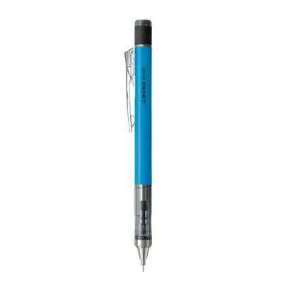 Produktbild von Tombow MONO graph Druckbleistift - 0,5 mm - Neonblau
