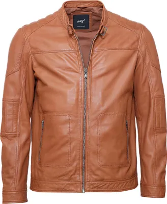 Produktbild von Maze Lederjacke Jack Herren brandy XL